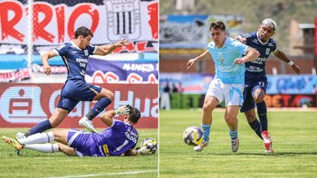 Matías Succar y Jhamir D'Arrigo