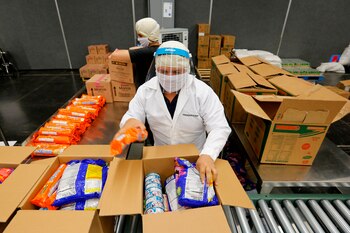 La activación del botón de