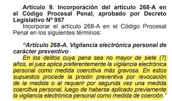 Juez deberá priorizar la vigilancia