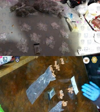 Las autoridades catearon y aseguraron