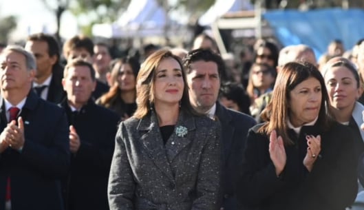 Victoria Villarruel en el acto por el Día de la Bandera (Victoria Villarruel)