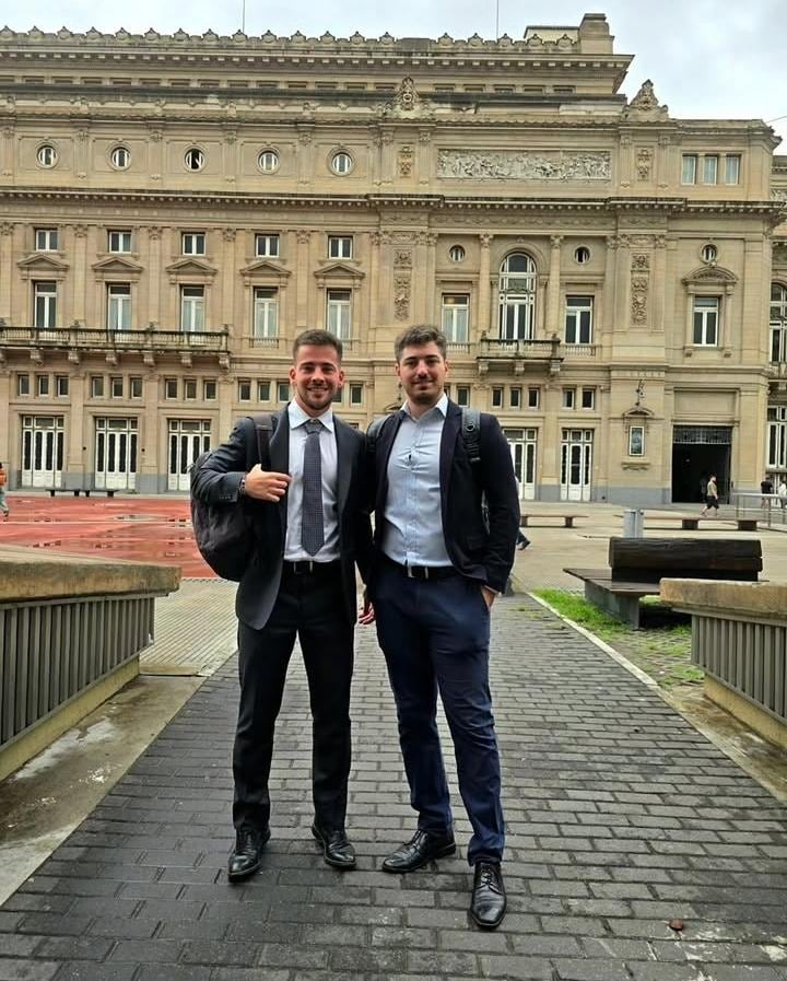 Los nuevos abogados de Yao Cabretra, Fernando y Juan Pablo Madeo Facente