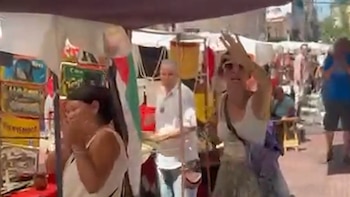 Una artesana judía sufrió un