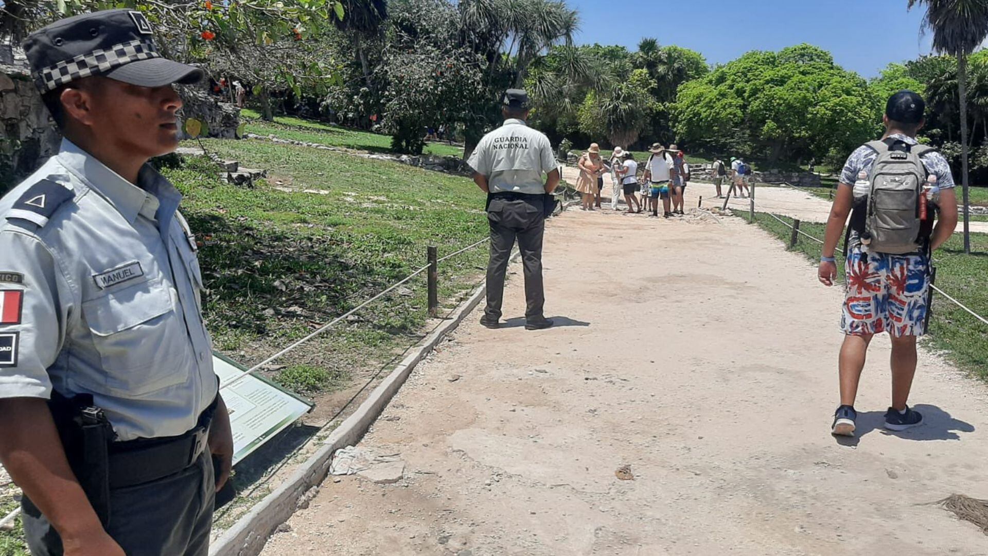 La DEFENSA anunció el cambio de nombre de GAFSACOMM a Grupo Mundo Maya, en un supuesto intento por proyectar una imagen más cercana al sector turístico. (FOTO: X: @GN_MEXICO_)