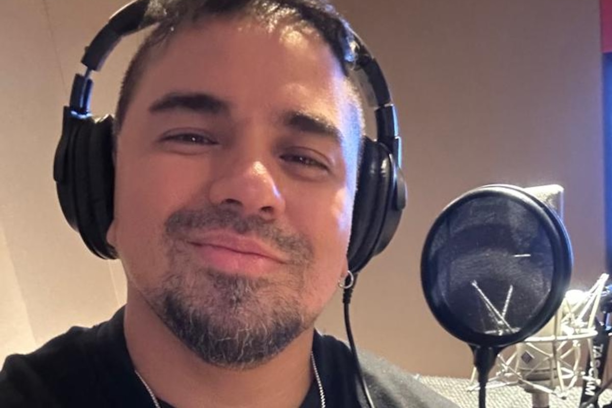 Juan Balvín Voice Actor character collage featuring Ben from Umbrella Academy and Jinu