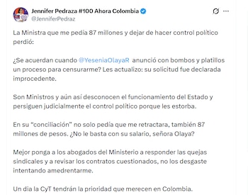 Jennifer Pedraza revela que la