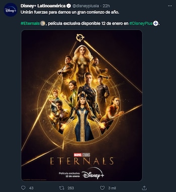 Marvel anuncia llegada de Eternals