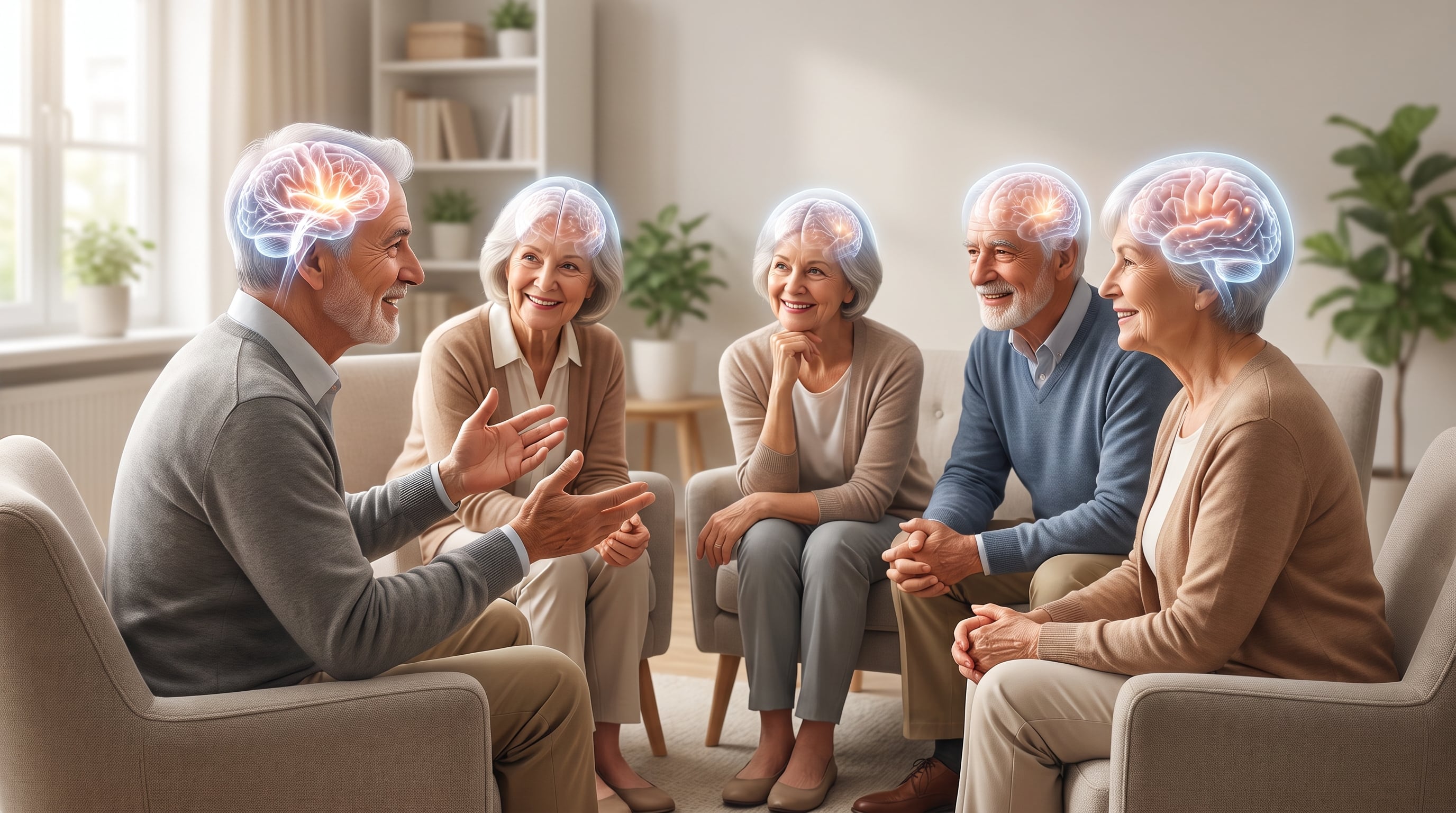 El equipo analizó a 459 adultos mayores de India y encontró que el cerebro sostiene mejor la cognición cuando el cableado local conserva su integridad. (Imagen Ilustrativa Infobae)