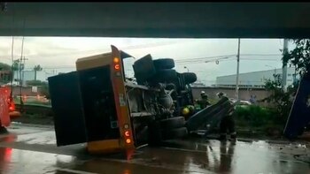 Las intensas lluvias generaron inundaciones