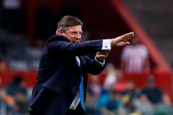 El entrenador Miguel Herrera. EFE/José