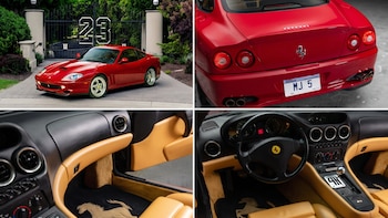 Las fotos de la majestuosa Ferrari de Michael Jordan que se vendió en casi 3 millones de dólares