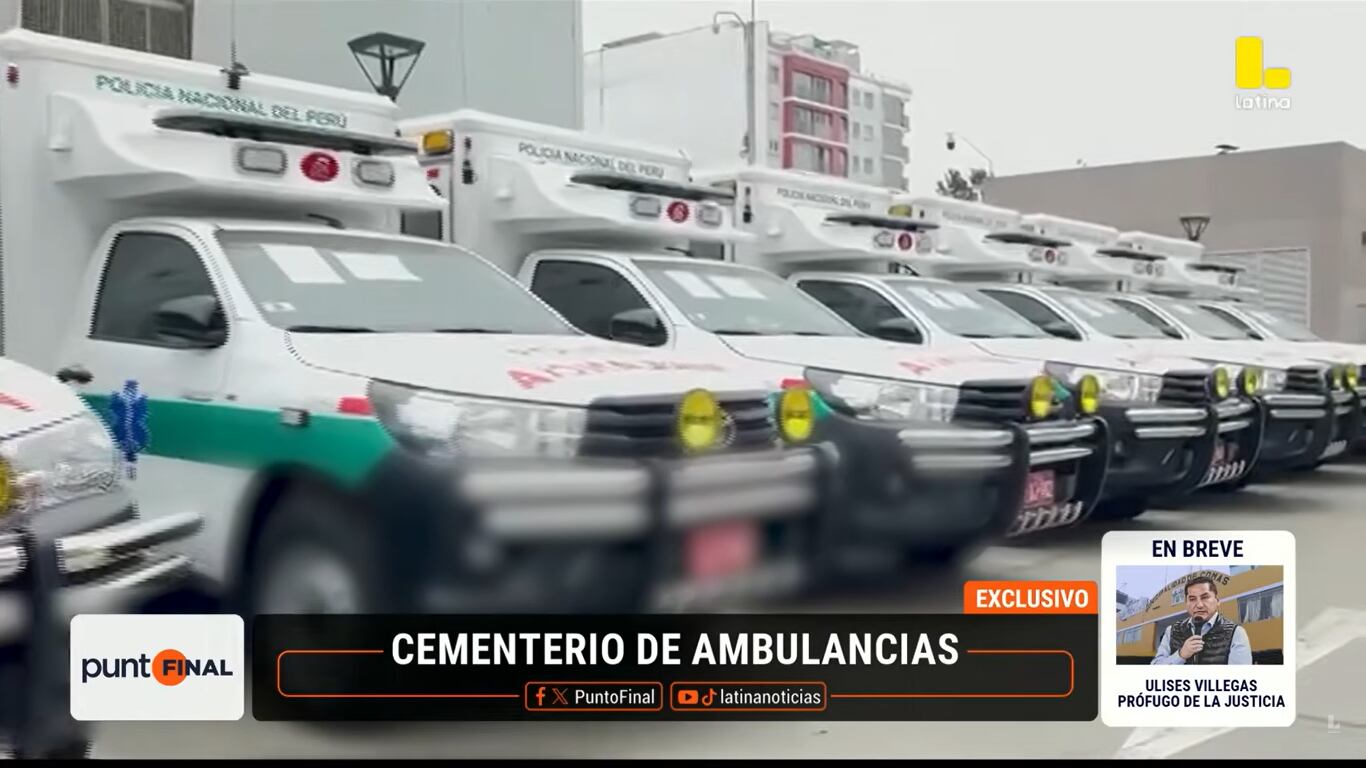 La falta de uso de las ambulancias afecta la atención de emergencias y deja desprotegidos a efectivos y a la población. | Punto Final