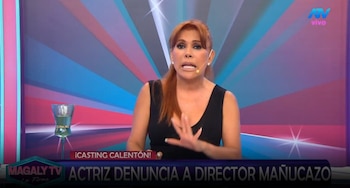 Joven denuncia a trabajador de Del Barrio Producciones por supuesto casting en su casa: “Ya era como si me va a hacer algo”- Captura: Magaly TV La Firme.