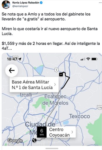 la panista mostró su inconformidad