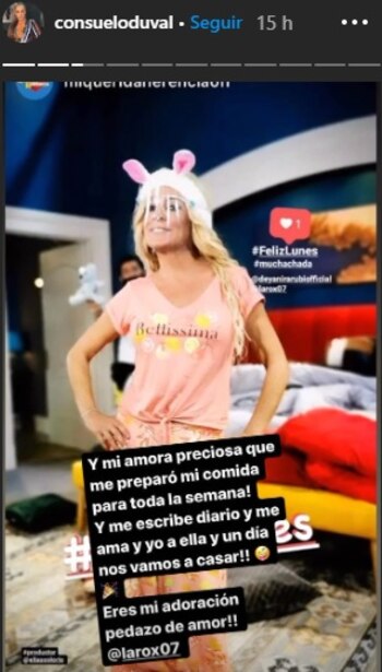 El efusivo mensaje de Duval