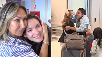 Reencuentros en el aeropuerto Jorge