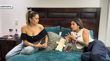 Shirley Arica quedó en shock al saber que Jonathan Rojas es expareja de Luciana Roy y ella no dudó en encararla por besarlo