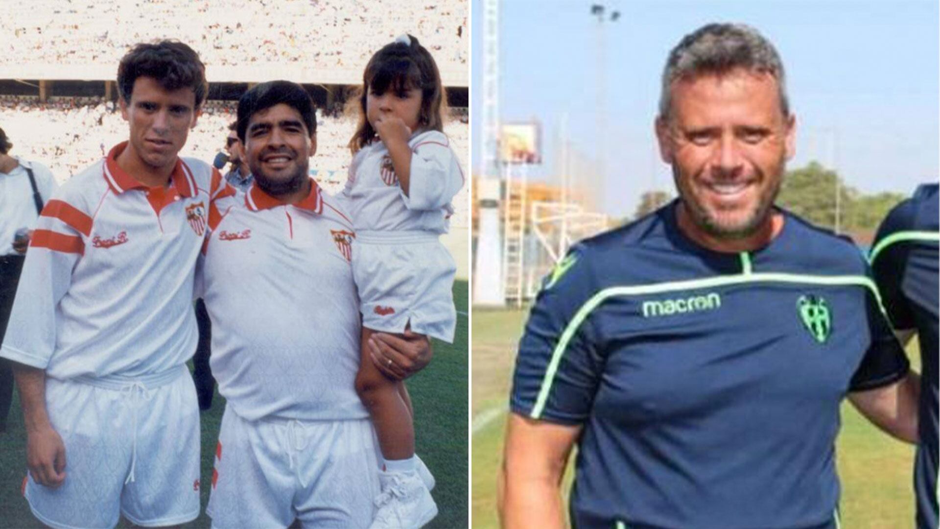 Pinedita, con el astro argentino y en la actualidad