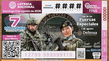 Lotería Nacional.
