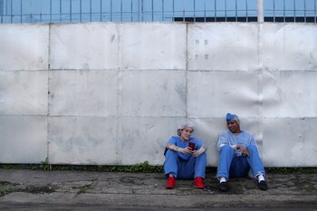 Dos trabajadores de la ciudad