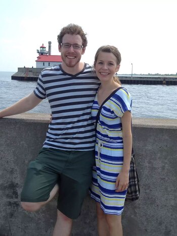 Johanna es alérgica a los alimentos, los olores y los humanos, incluso a su esposo (Johanna Watkins)