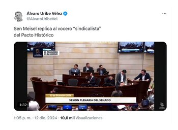Álvaro Uribe y sus comentarios contra Wilson Arias