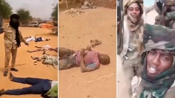 El horror de las masacres en Sudán