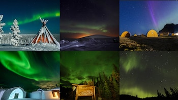 Las auroras boreales pueden durar