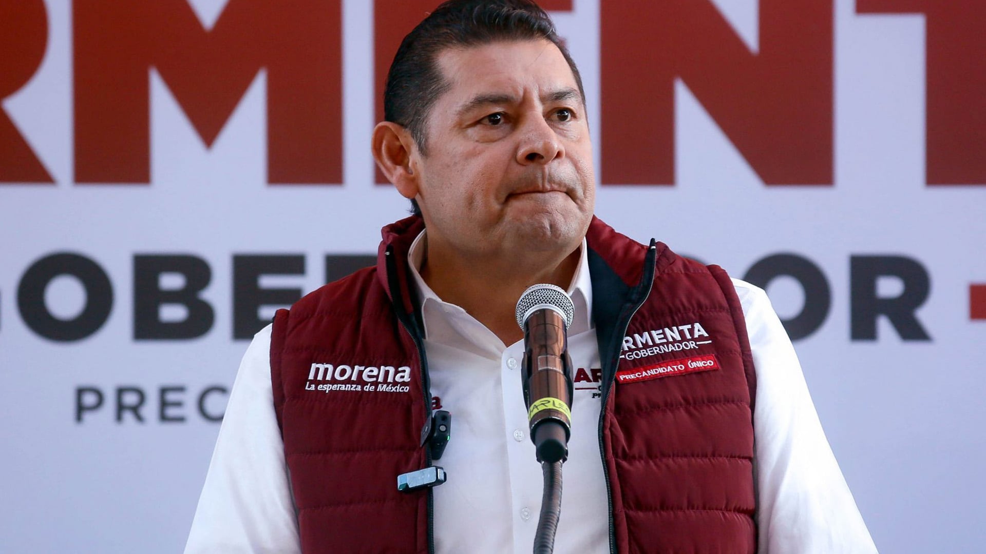 Armenta sostiene que reportes oficiales ubican a Puebla en el lugar 12 en feminicidios, cuando antes ocupaba el siete, como argumento para levantar el mecanismo. Crédito: Cuartoscuro