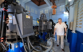 La planta potabilizadora local de Los Santos permanece no apta, por lo que el uso de pozos es una solución transitoria hasta lograr el abastecimiento total. (Foto de cortesía)