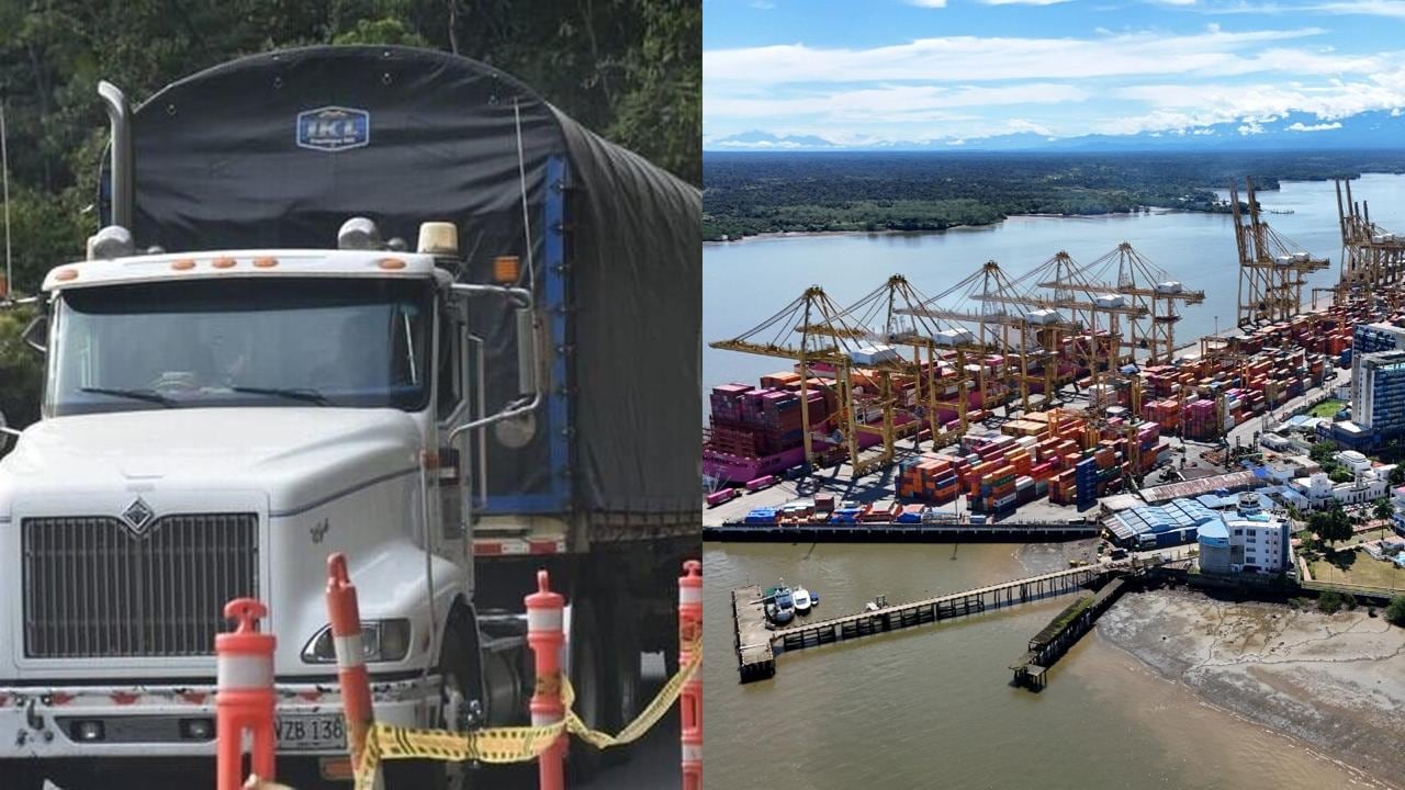 Alivio para los transportadores de carga: frenan cobro para los que llegan al puerto Buenaventura y aceleran obras en corredor estratégico