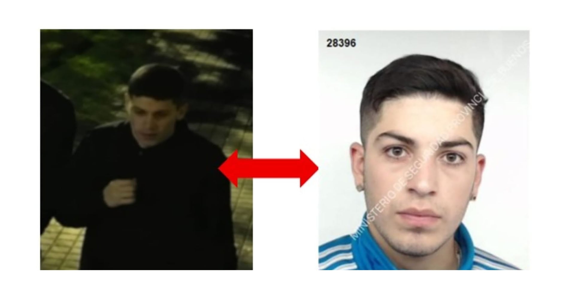 Mansilla fue identificado tras el análisis de cámaras de seguridad