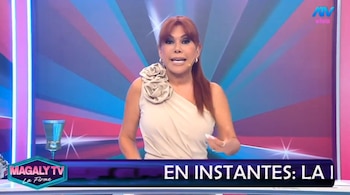 Tilsa Lozano revive episodio con Yaco Eskenazi y Magaly Medina la lapida: “Esto habla mal de ti”. Captura: Magaly TV La Firme.