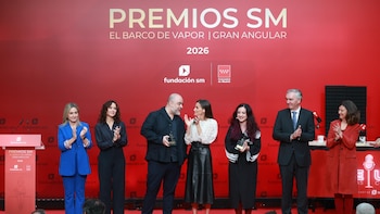 La Reina destaca la importancia de la lectura para los jóvenes en los Premios SM El Barco de Vapor y Gran Angular 2026