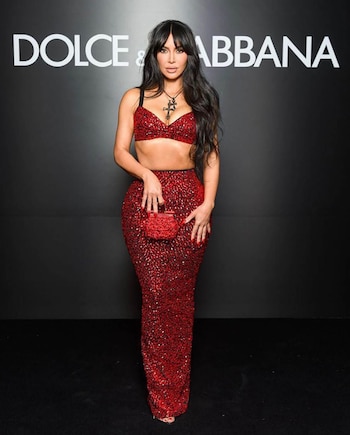 El look de Kim Kardashian
