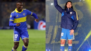 El defensor Luis Advíncula y el atacante Edison Cavani podrían arrancar de titulares en la vuelta ante Nacional. (Getty Images/Boca Juniors)