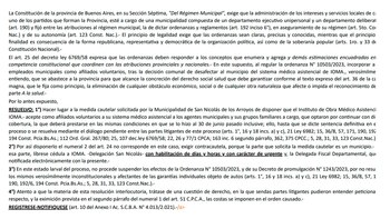 Fragmento del fallo judicial que