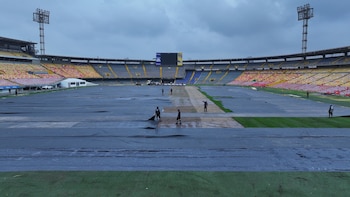Los trabajos en el estadio Nemesio Camacho El Campín iniciaron una vez terminó la segunda fecha de BTS - crédito Contraloría de Bogotá