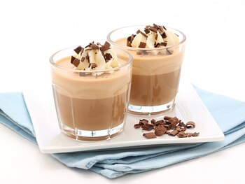 Mousse de dulce de leche