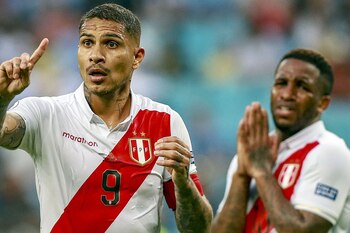 Paolo Guerrero y Jefferson Farfán