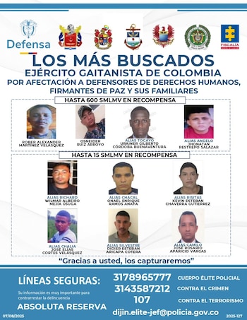 Las Fuerzas Militares publicaron el