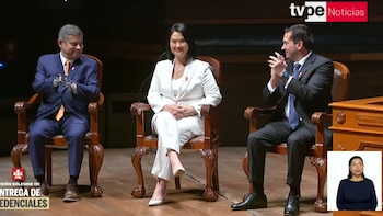 EN VIVO Keiko Fujimori: JNE entrega credenciales a la presidenta electa en el Gran Teatro Nacional de San Borja