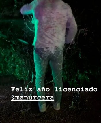 El festejo de Manu Urcera