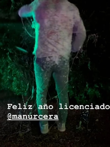 El festejo de Manu Urcera