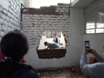 Colegio fue desalojado por personal