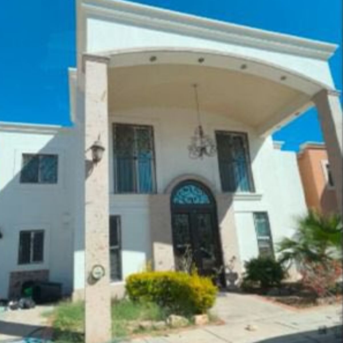 Esta fue la casa caetada en la calle Fernando Pesqueira del fraccionamiento Buena Vista. Crédito: FGJES