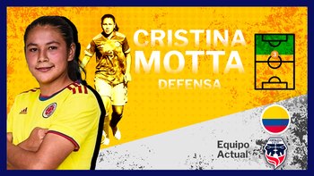Cristina Motta - Selección Colombia