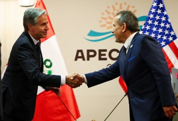 El comercio bilateral entre Perú y Estados Unidos ha crecido un 130 % desde 2009, según Blinken (REUTERS/Leah Millis/ARCHIVO)