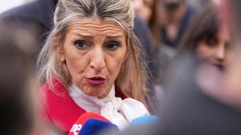 Yolanda Díaz acude a gala