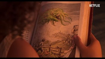 "Monstruo del mar", animación fantástica